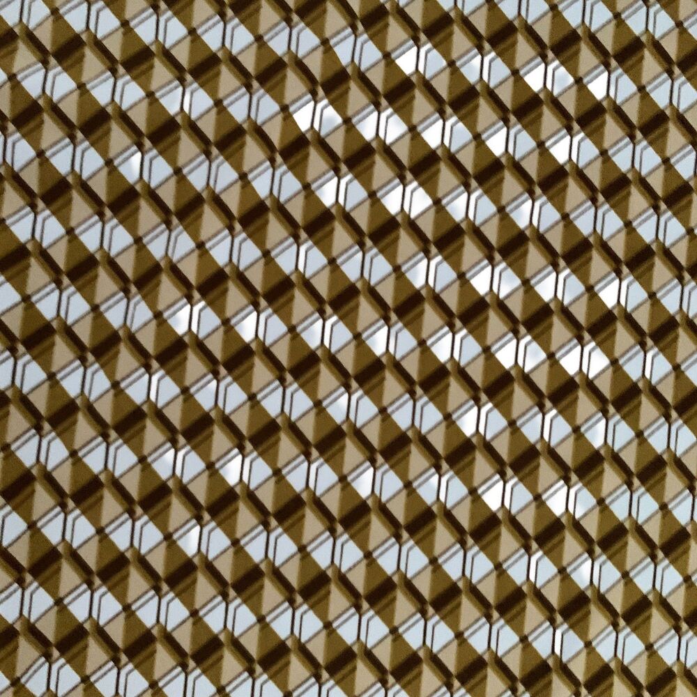 Wide-Leg Houndstooth Knit Pants - Brown/Cream - Picture 2 of 3